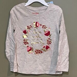 Pick 3/$12.00. Cat & Jack Black Hoodie with Gold Dots